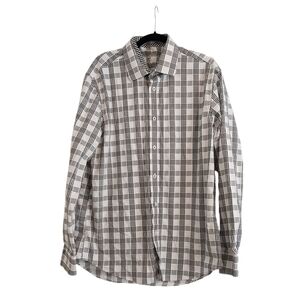 TailorByrd men's button-down shirt size XL checkered